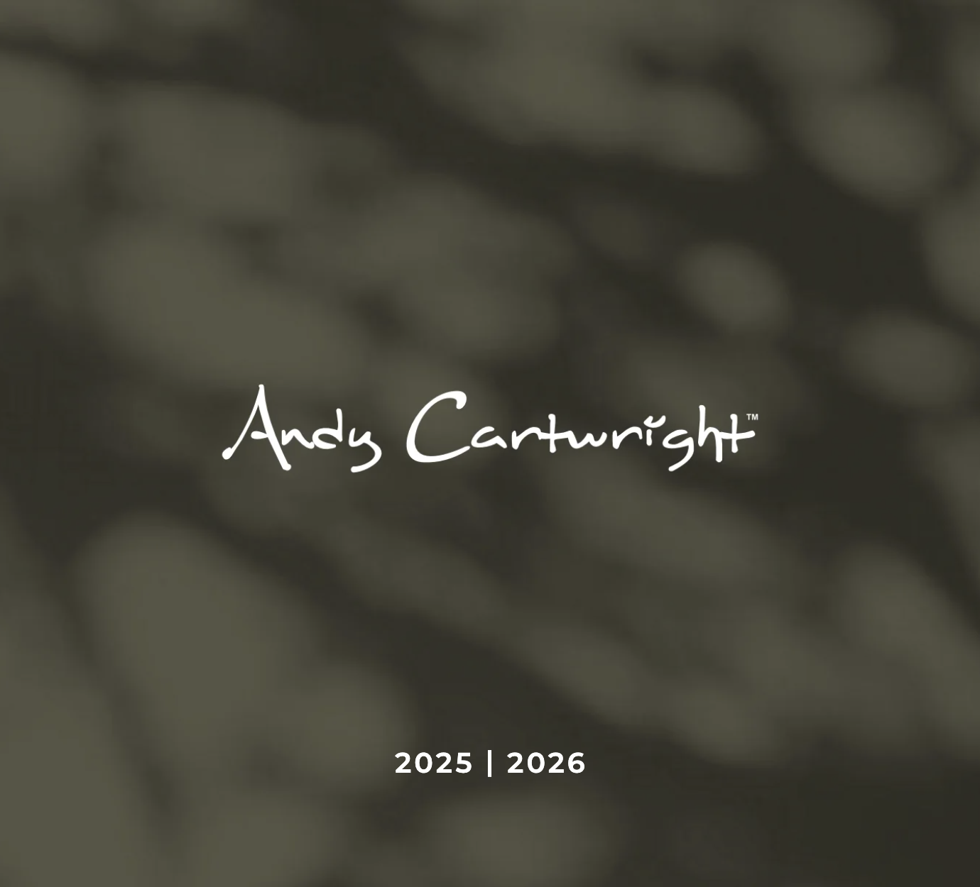 Andy Cartwright catalogue cover. Premium branded corporate gifts and accessories